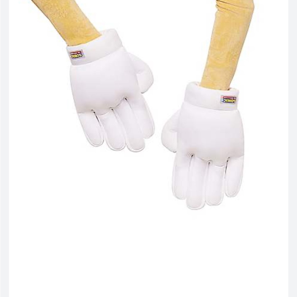 Spirit White Costume Gloves